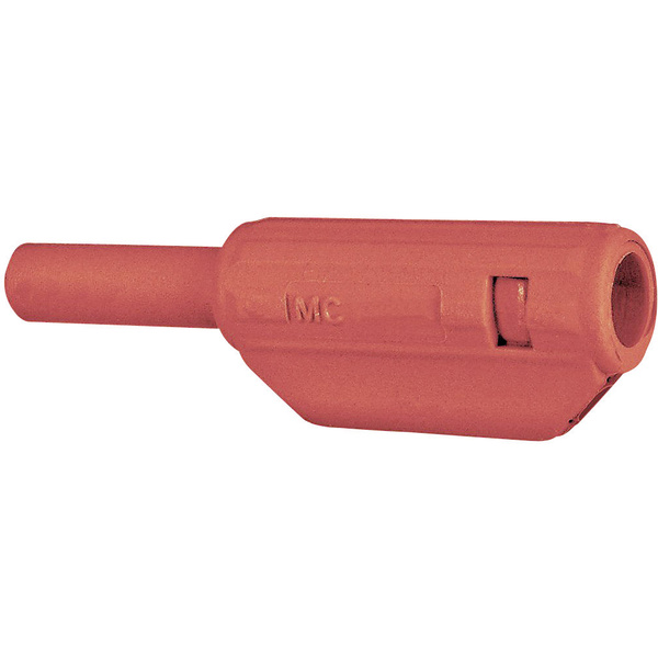 Stäubli SL205-K Lamellenstecker Stecker, gerade Stift-Ø: 2 mm Rot