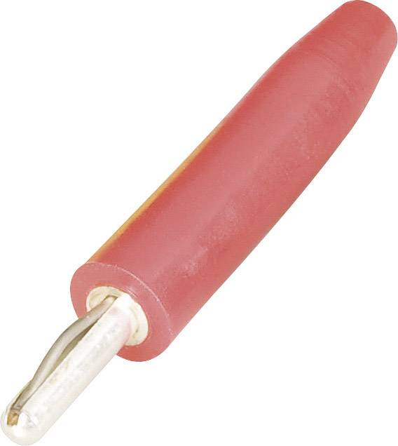 Schnepp F 2000 Lamellenstecker Stecker, gerade Stift-Ø: 2 mm Rot
