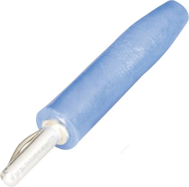 Schnepp F 2000 Lamellenstecker Stecker, gerade Stift-Ø: 2mm Blau