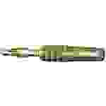 Stäubli SLS205-L Lamellenstecker Stecker, gerade Stift-Ø: 2 mm Grün
