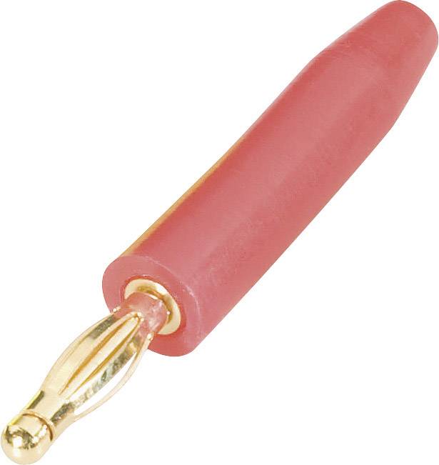 Schnepp FK 2000 Lamellenstecker Stecker, gerade Stift-Ø: 2 mm Rot