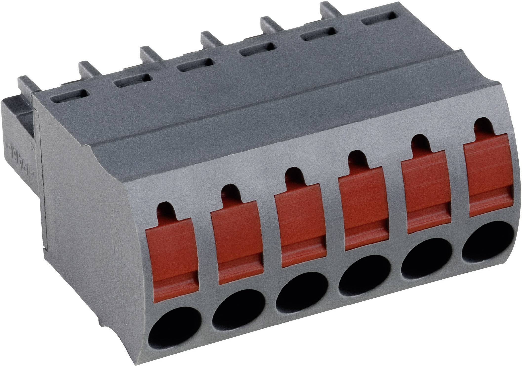 PTR Hartmann Buchsengehäuse-Kabel AK(Z)4551 Polzahl Gesamt 8 Rastermaß: 3.50mm 54551080401D