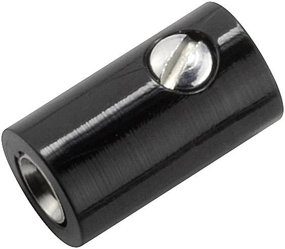 Kahlert Licht Miniatur-Laborbuchse Buchse, gerade Stift-Ø: 2.6 mm Schwarz