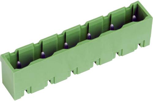 PTR Hartmann Stiftgehäuse-Platine STLZ960 Polzahl Gesamt 6 Rastermaß: 7.62 mm 50960065121D