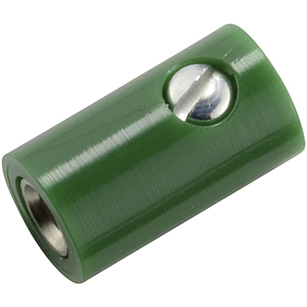 Kahlert Licht Miniatur-Laborbuchse Buchse, gerade Stift-Ø: 2.6 mm Grün