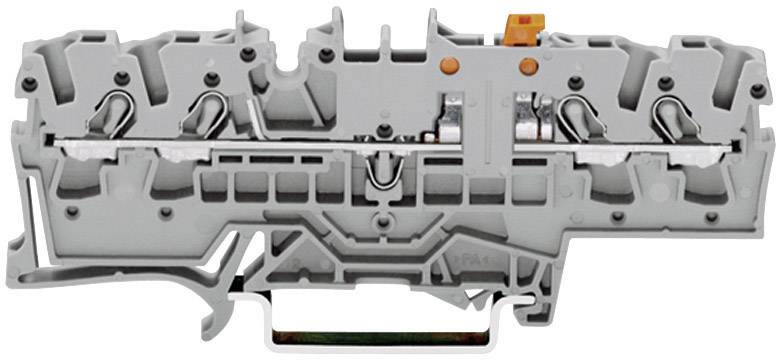 WAGO 2002-1871 Trennklemme 5.20 mm Zugfeder Belegung: L Grau 1 St.