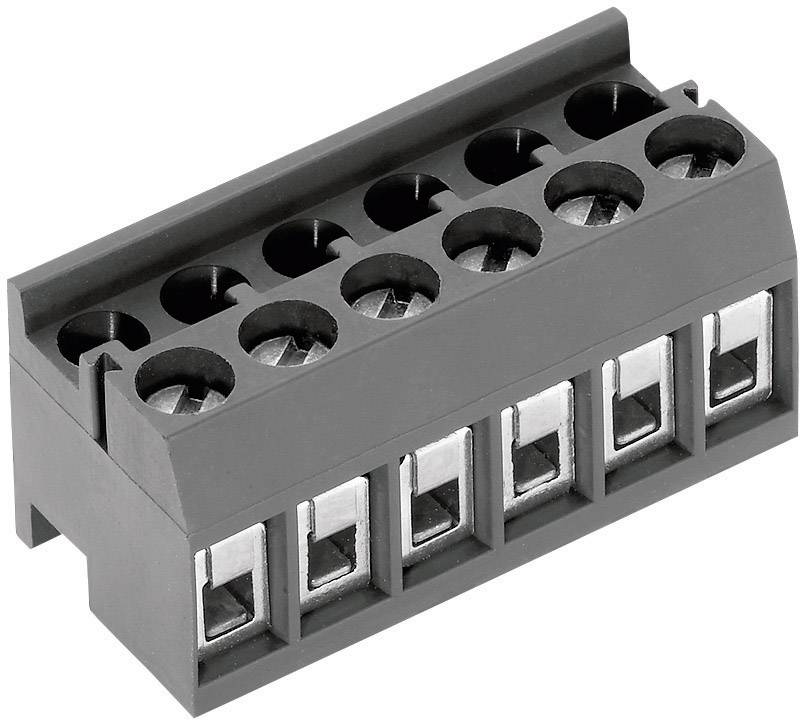 PTR Hartmann 51350040001G Schraubklemmblock 1.50mm² Polzahl 4 Grau