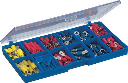 732038-230 Quetschverbinder-Sortiment 0.50mm² 2.50mm² Blau, Gelb, Rot 230St.