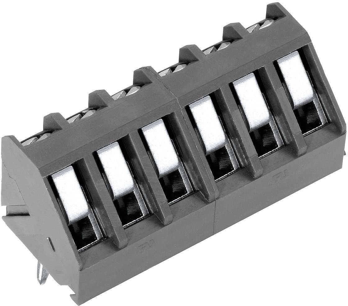 PTR Hartmann 50300030041F Schraubklemmblock 1.50 mm² Polzahl 3 Grau