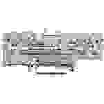 WAGO 2002-1801 Durchgangsklemme 5.20mm Zugfeder Belegung: L Grau
