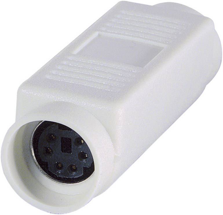 BKL Electronic 10070260 DIN-Adapter Mini-DIN-Buchse - Mini-DIN-Buchse 1St.