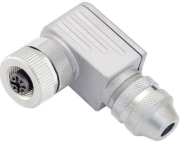 Binder 99-1430-824-04 Sensor-/Aktor-Steckverbinder, unkonfektioniert M12 Buchse, gewinkelt Polzahl
