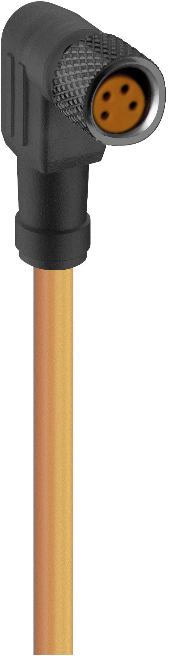 Lumberg Automation 11330-1 Sensor-/Aktor-Steckverbinder, konfektioniert M8 Buchse, gewinkelt 2.00m Polzahl Sensoren: 4 1St.