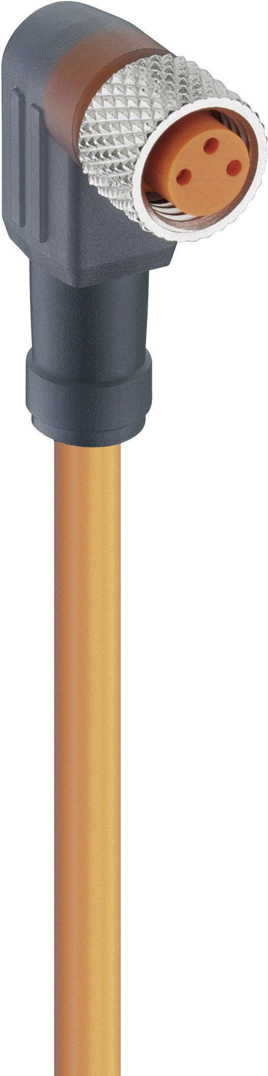 Lumberg Automation 11336-10 Sensor-/Aktor-Steckverbinder, konfektioniert M8 Buchse, gewinkelt 2.00m Polzahl Sensoren: 3