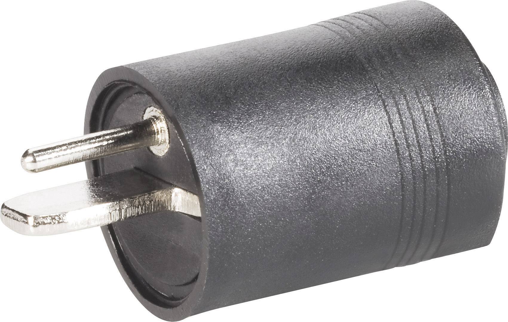 BKL Electronic 0205003 Lautsprecher-Steckverbinder Stecker, gerade Polzahl (num): 2 Schwarz