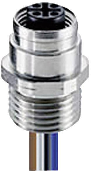 Lumberg Automation 45741 Sensor-/Aktor-Steckverbinder, konfektioniert M12 Buchse, Einbau 0.50m Polzahl Sensoren: 4 10St.