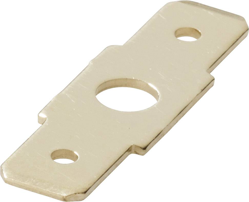 Vogt Verbindungstechnik 3871B.60 Steckzunge Steckbreite: 6.3mm Steckdicke: 0.8mm 180° Unisoliert Metall