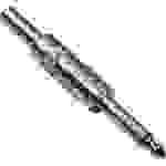 TRU Components 1578982 Klinken-Steckverbinder 6.35mm Stecker, gerade Polzahl (num): 2 Mono Silber