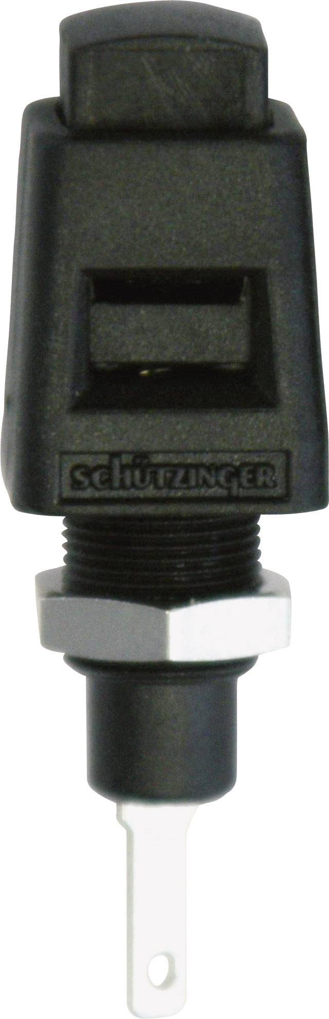 Schützinger ESD 4323 SW Einbau-Schnelldruckklemme Schwarz 5A 1St.