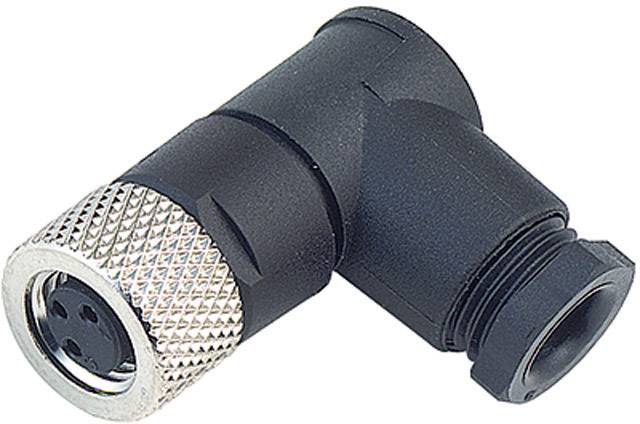 Binder 99-3402-00-03 Sensor-/Aktor-Steckverbinder, unkonfektioniert M8 Buchse, gewinkelt Polzahl Sensoren: 3 1St.