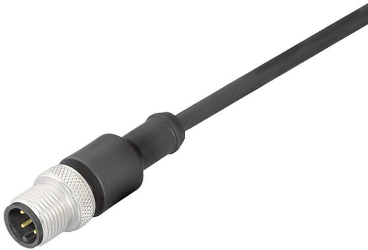 Binder 79-3429-37-04 Sensor-/Aktor-Steckverbinder, konfektioniert M12 Stecker, gerade 5.00m Polzahl Sensoren: 4 1St.