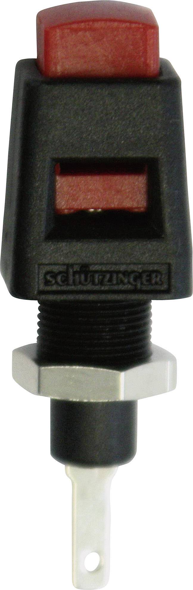 Schützinger ESD 4323 RT Einbau-Schnelldruckklemme Rot 5A 1St.