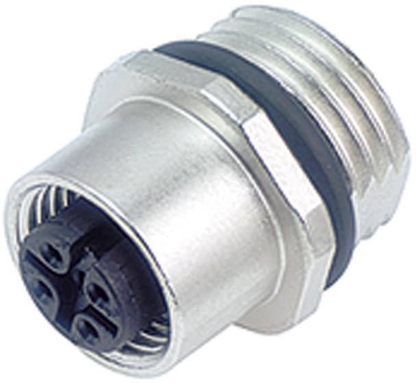 Binder 09-3432-77-04 Sensor-/Aktor-EinbausteckverM12 Buchse, gerade Polzahl Sensoren: 4 1 St