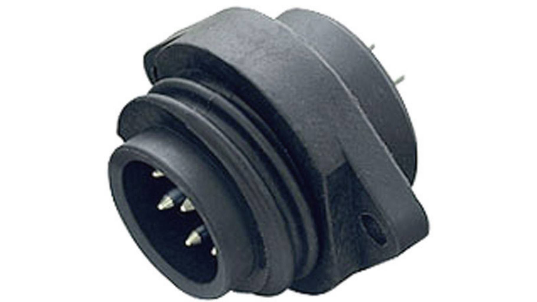Usv Rundstecker Binder 09-0215-00-07 Rundstecker Stecker, Einbau Gesamtpolzahl: 6 + PE ...