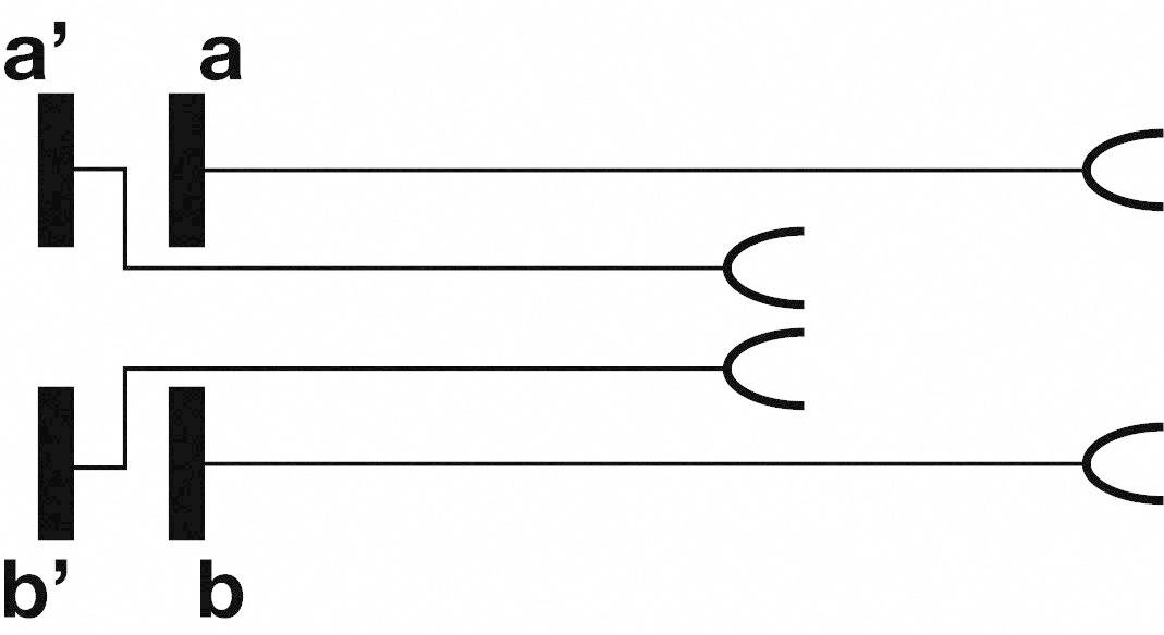 79054-524 00 Zubehör LSA-PLUS 2 Serie Prüfschnur 4-polig LSA-PLUS 2 Leisten Grau Inhalt: 1 St.