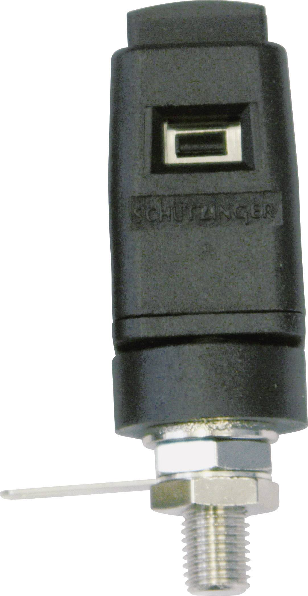 Schützinger SDK 503 / SW Einbau-Schnelldruckklemme Schwarz 16A 1St.