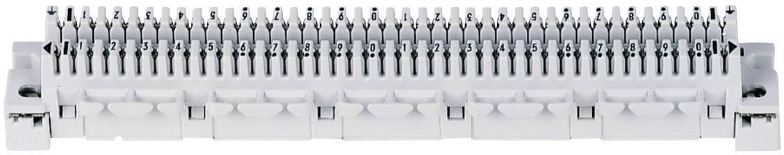 79101-518 00 LSA-PLUS<sup>®</sup> Anschlussleiste Baureihe 1 Anschlussleiste 20 Doppeladern Grau Inhalt: 1 St.