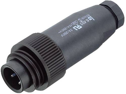 Binder 99-4221-00-04 M 6-9.5mm Cable Mnt 3+PE Pin with Screw Termi...