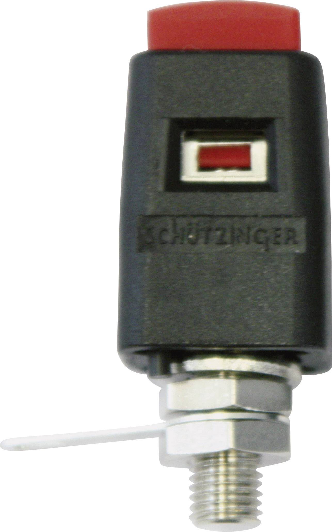 Schützinger SDK 504 / RT Einbau-Schnelldruckklemme Rot 16A 1St.