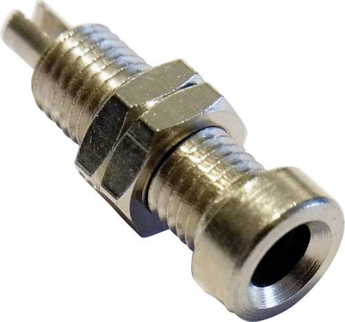 Schnepp BU 4000 Laborbuchse Buchse, Einbau vertikal Stift-Ø: 4 mm Silber