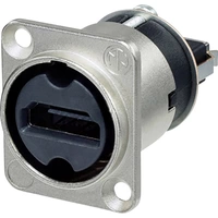 Neutrik NAHDMI-W HDMI-Steckverbinder Flanschbuchse, Kontakte gerade Polzahl: 19 Silber 1St. Neutrik NAHDMI-W HDMI-Steckverbinder Flanschbuchse, Kontakte gerade Polzahl: 19 Silber 1St.