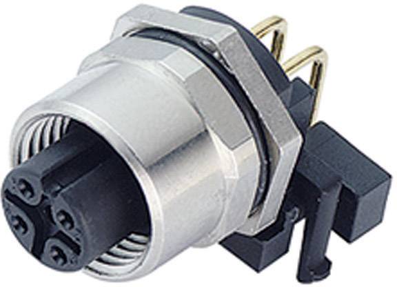 Binder 99-3432-202-04 Sensor-/Aktor-EinbausteckverM12 Buchse, Einbau Polzahl Sensoren: 4 1 S