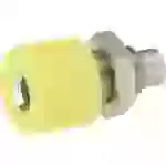 Schnepp Miniatur-Laborbuchse Buchse, Einbau vertikal Stift-Ø: 2.6mm Gelb Schnepp Miniatur-Laborbuchse Buchse, Einbau vertikal Stift-Ø: 2.6mm Gelb