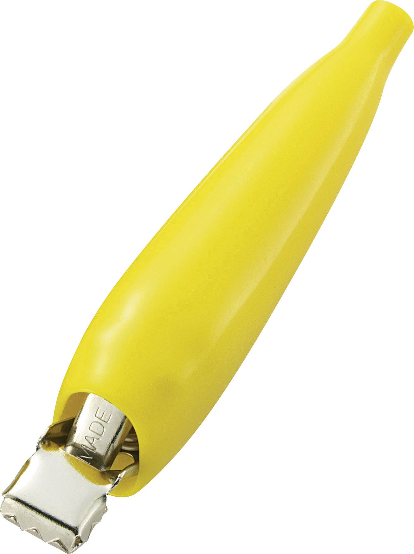KSS ACR5YW Krokodilklemme Gelb Klemmbereich max.: 5mm Länge: 80mm 1St.
