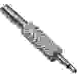 BKL Electronic 1107007 Klinken-Steckverbinder 3.5mm Stecker, gerade Polzahl (num): 2 Mono Silber