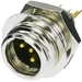 Rean AV RT4MP Miniatur-XLR-Steckverbinder Stecker, Einbau vertikal Polzahl: 4 Silber Rean AV RT4MP Miniatur-XLR-Steckverbinder Stecker, Einbau vertikal Polzahl: 4 Silber