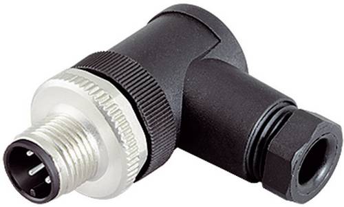 Binder 99-0429-24-04 Sensor-/Aktor-Steckverbinder, unkonfektioniert M12 Stecker, gewinkelt Polzahl