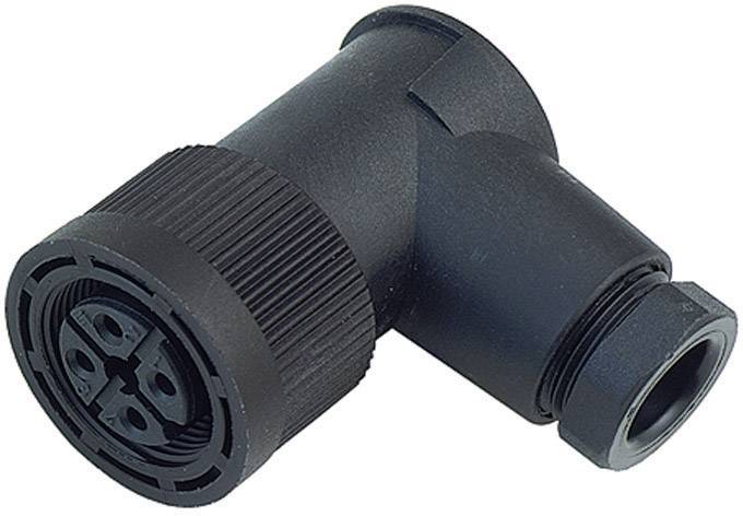 Binder 09-0440-00-04 Sensor-/Aktor-Steckverbinder, unkonfektioniert M18 Buchse, gewinkelt Polzahl S
