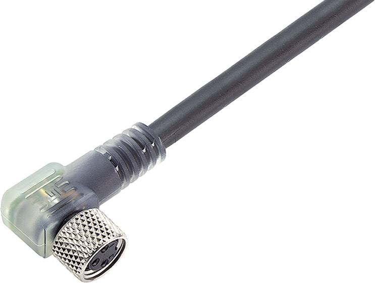 Binder 79-3404-52-03 Sensor-/Aktor-Steckverbinder, konfektioniert M8 Buchse, gewinkelt 2.00m Polzahl Sensoren: 4 1St.