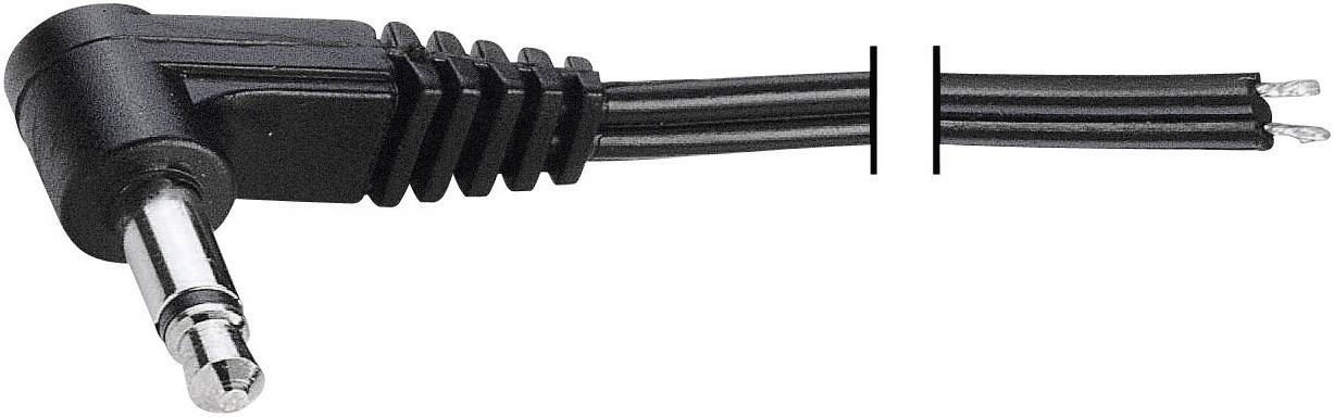 VOLTCRAFT XL-AC35DWS Klinken-Anschlusskabel Klinkenstecker 3.5 mm - offene Kabelenden Mono Polzahl