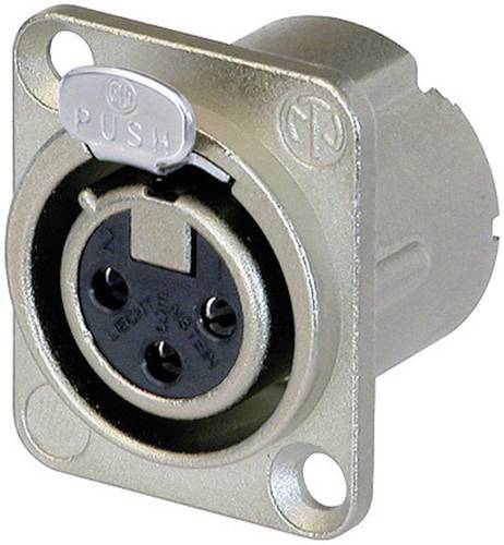 Neutrik 3 Pole NC3FD-LX Panel Socket