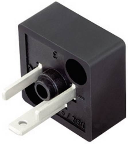 Binder MagnetventilsteckverBauform C Serie 230 Schwarz Pole:2+PE Inhalt