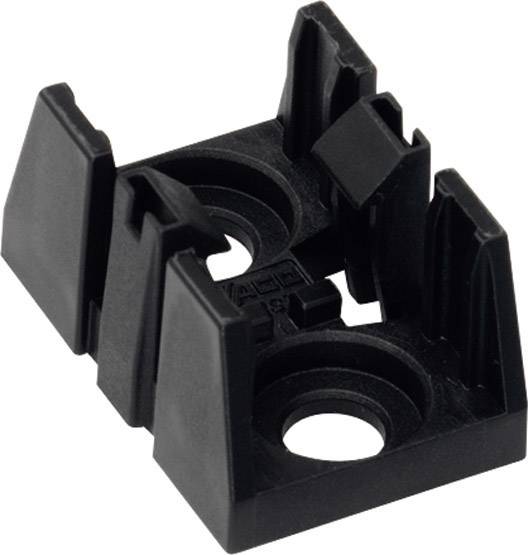 WAGO Montageplatte Schwarz