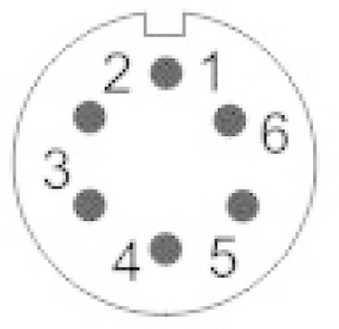 Weipu SP1312 / S 6 Rundstecker Buchse, Einbau Gesamtpolzahl: 6 Serie (Rundsteckverbinder): SP13