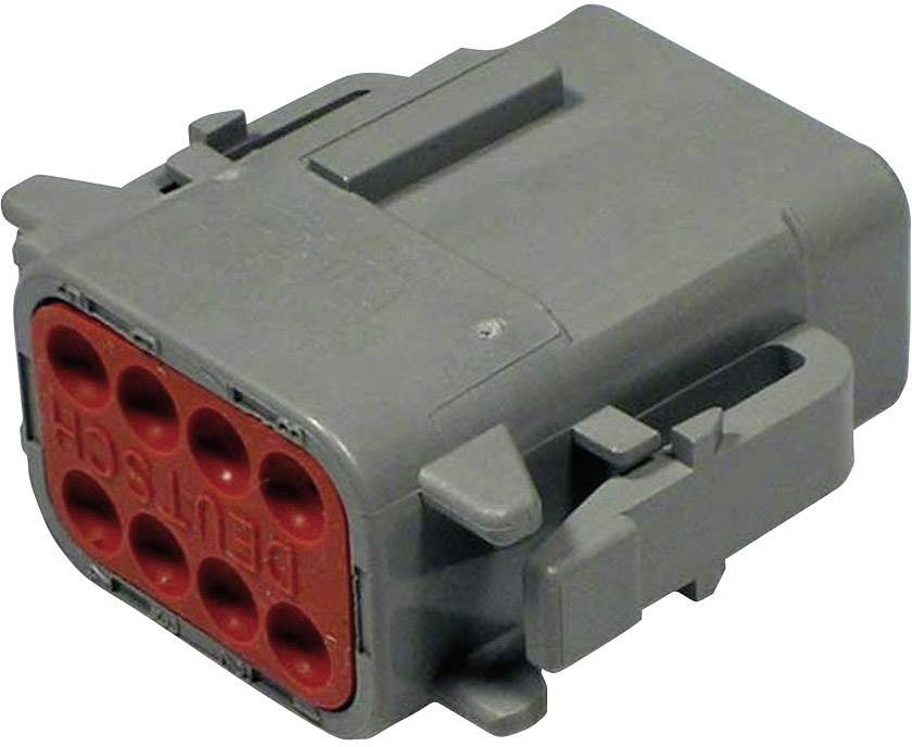TE Connectivity DTM 06-8 SA Rundstecker Stecker, gerade Gesamtpolzahl: 8 Serie (Rundsteckverbinder)