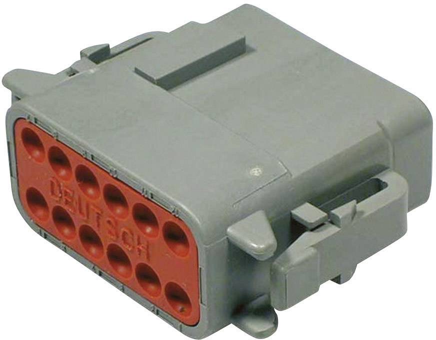 TE Connectivity DTM 06-12 SA Rundstecker Stecker, gerade Gesamtpolzahl: 12 Serie (Rundsteckverbinde